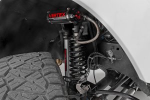 Ford F-350 Super Duty Coilover Suspension Kit - Rough Country - 3 Inch Conversion with 2.5in Piston, Gas, Nitrogen-charged, 8-stage Adjustable Vertex Coilover - '05-'22 Ford F-350 Super Duty Coilover Suspension Kit - Rough Country - 3 Inch Conversion with 2.5in Piston, Gas, Nitrogen-charged, 8-stage Adjustable Vertex Coilover - '05-'22